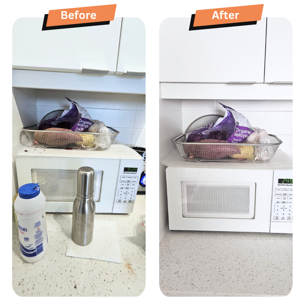 Kitchen Countertop Cleaning